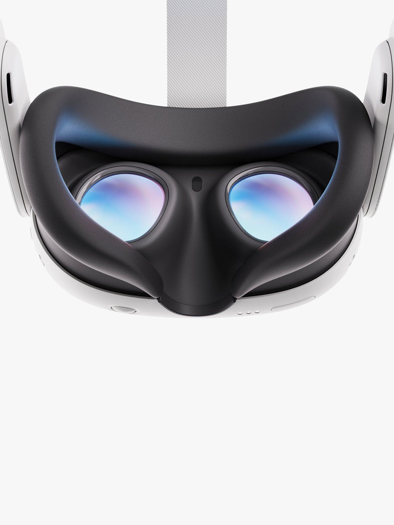 Meta Quest 3 silicone facial interface Black/White (British brand)