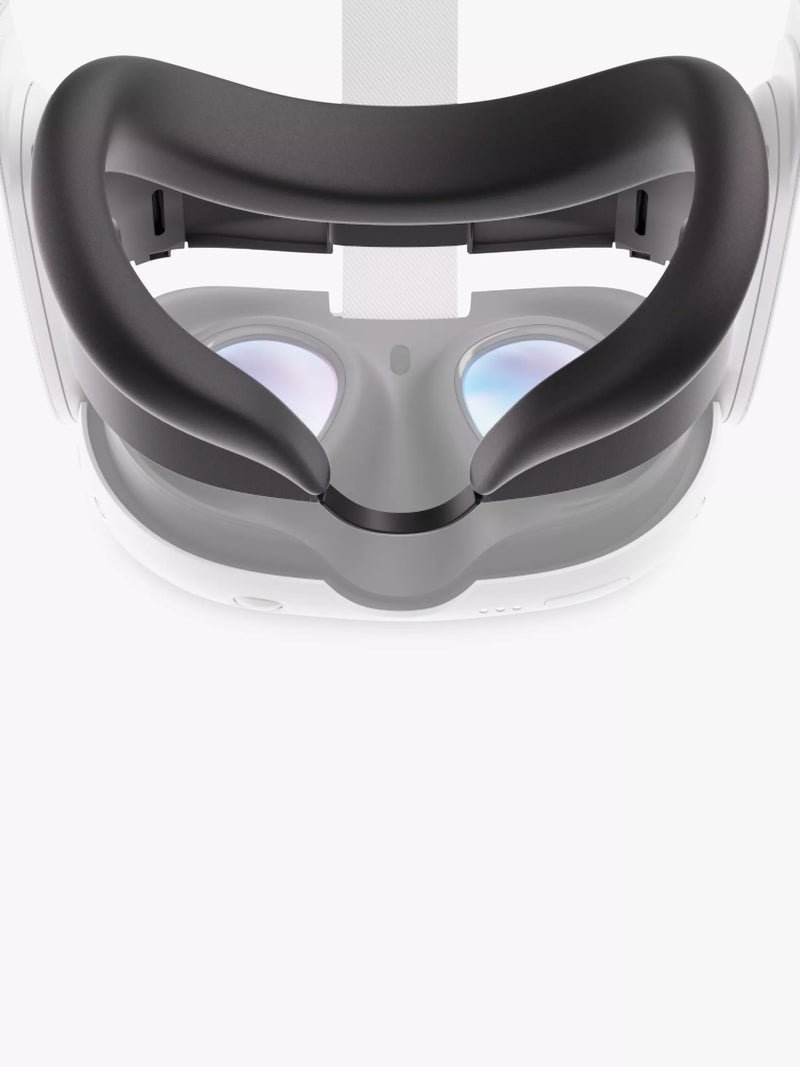 Meta Quest 3 silicone facial interface Black/White (British brand)