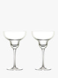 Anton Studio Designs clear Margarita cocktail glass set of 2 400ml - British product