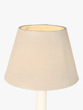 John Lewis linen candle lampshade 17cm diameter - British product