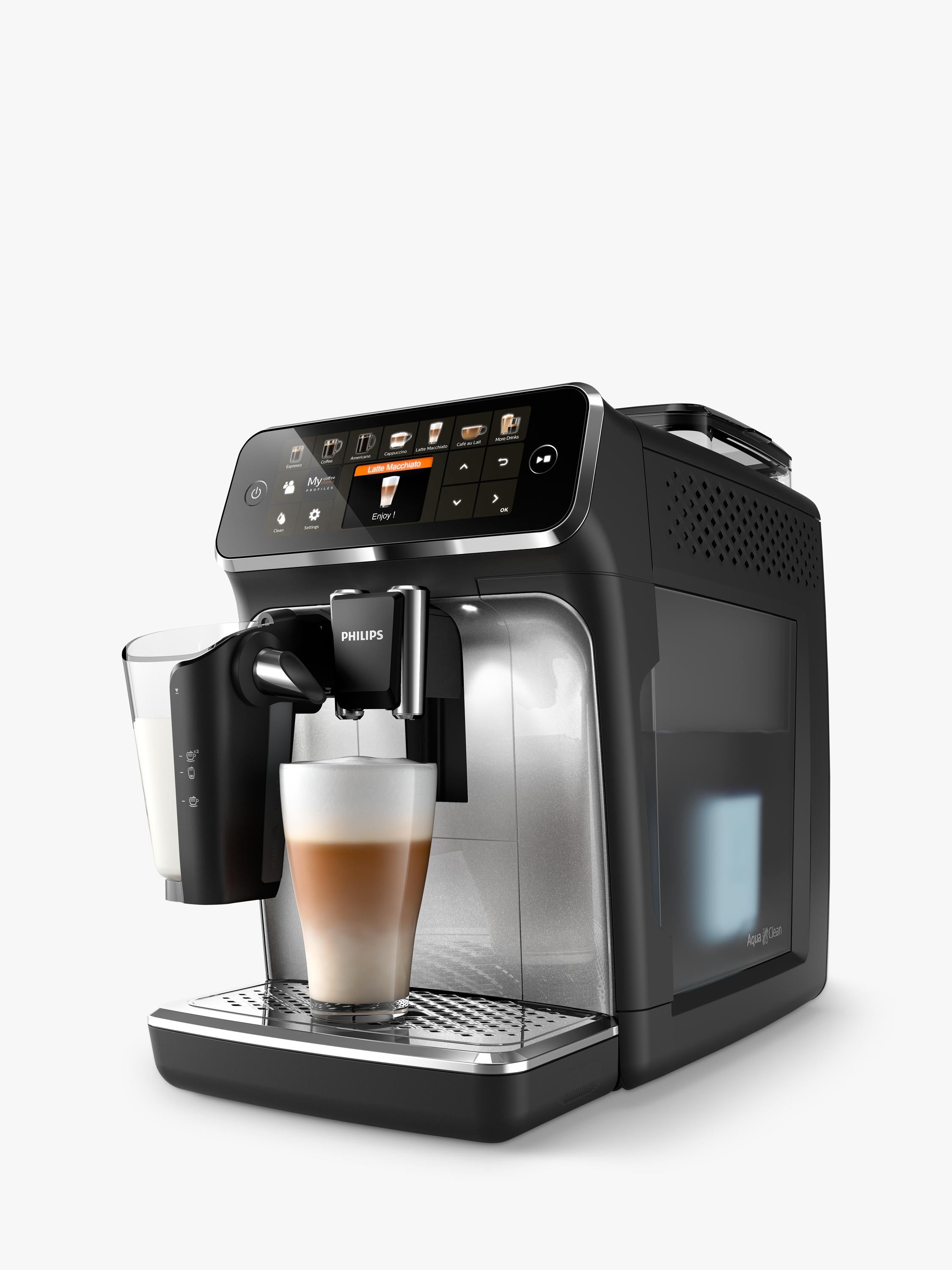 Philips bean to cup coffee machine 5400 Series in black, imported from the UK