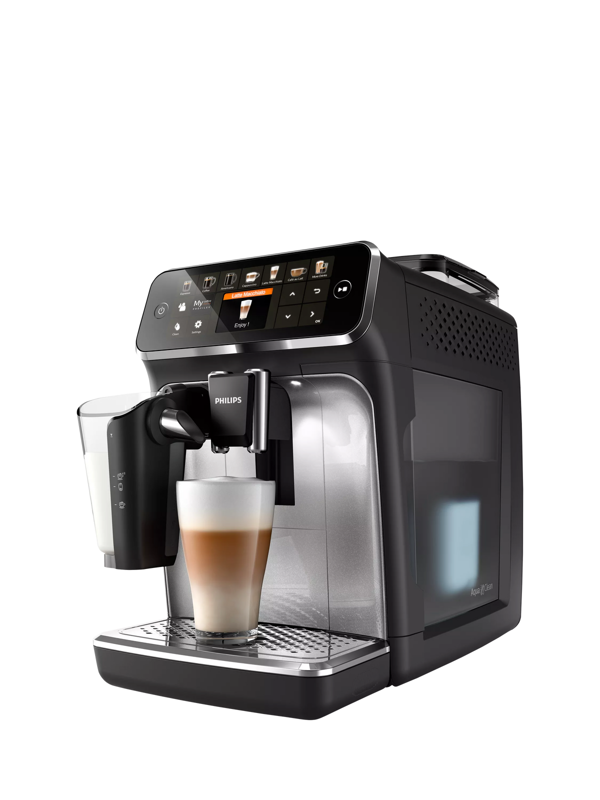 Philips bean to cup coffee machine 5400 Series in black, imported from the UK