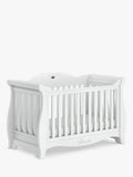 Boori Sleigh Royale Cotbed White - British product
