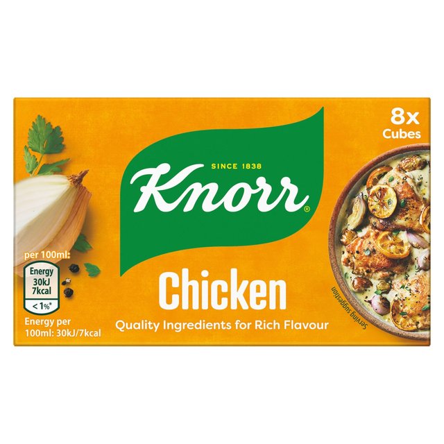 Knorr 8 Chicken Stock Cubes   8 x 10g GOODS M&S   