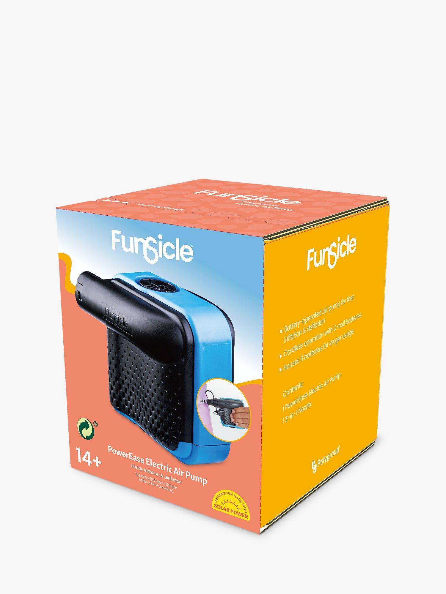 Funsicle PowerEase battery powered electric air pump (British brand)