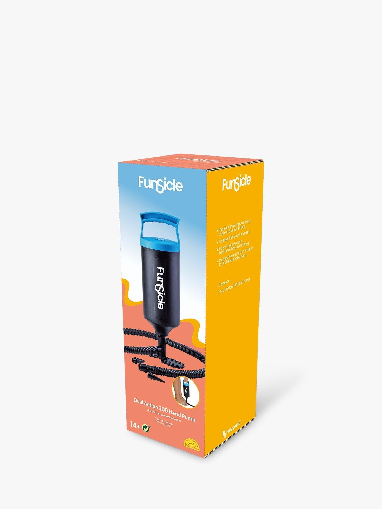 Funsicle Dual Action 300 Hand Pump - British product