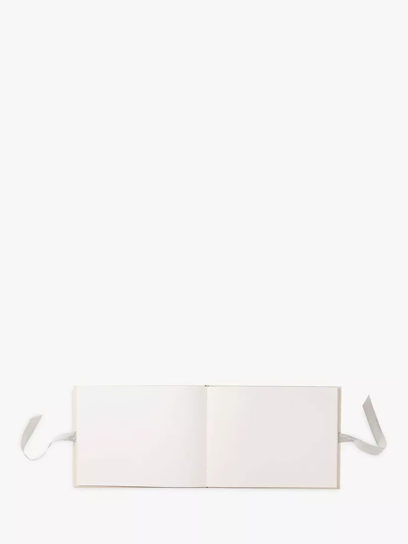 Busy B guest book with ribbon closure - British product
