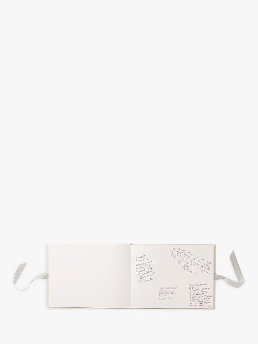 Busy B guest book with ribbon closure - British product