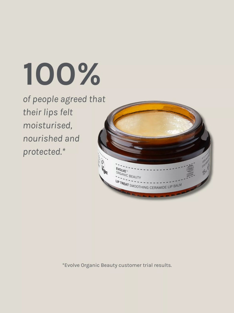 Evolve Organic Beauty lip balm mandarin and vanilla 15ml - British product