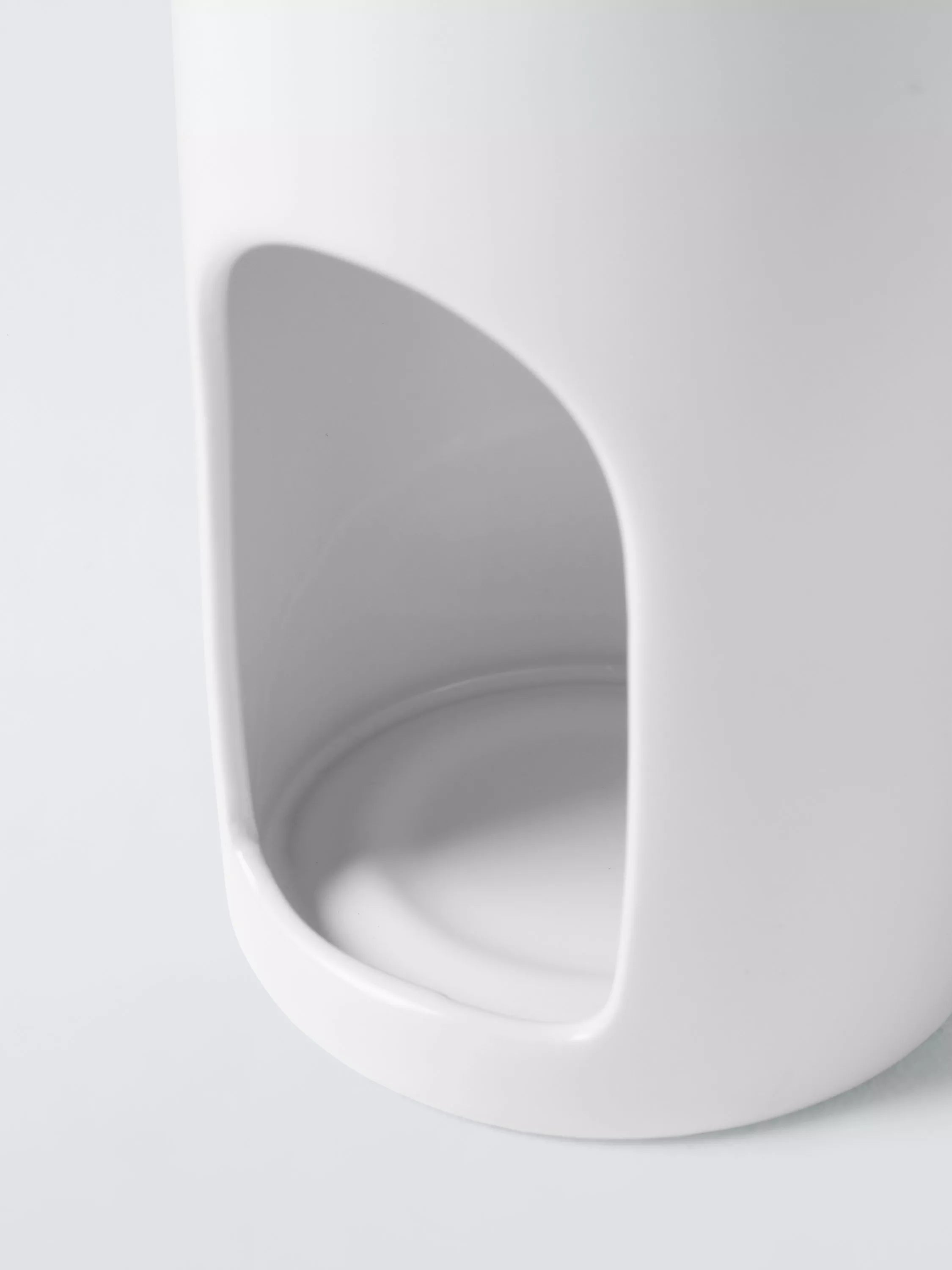 John Lewis white ceramic oil burner - British product