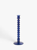 John Lewis glass bobbin candlestick holder, UK version