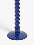 John Lewis glass bobbin candlestick holder, UK version