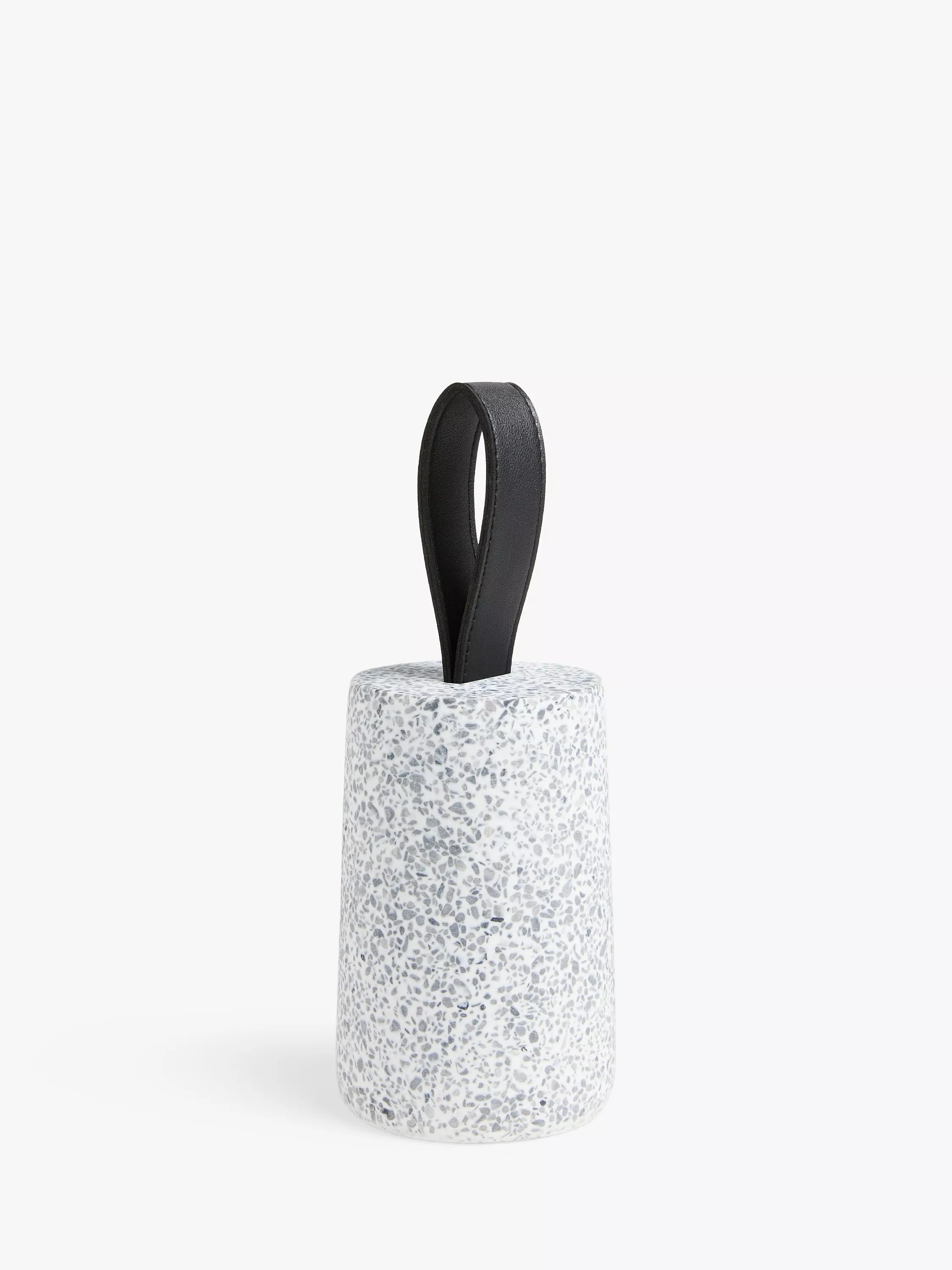 John Lewis terrazzo door stop 16x10.5cm, imported from the UK