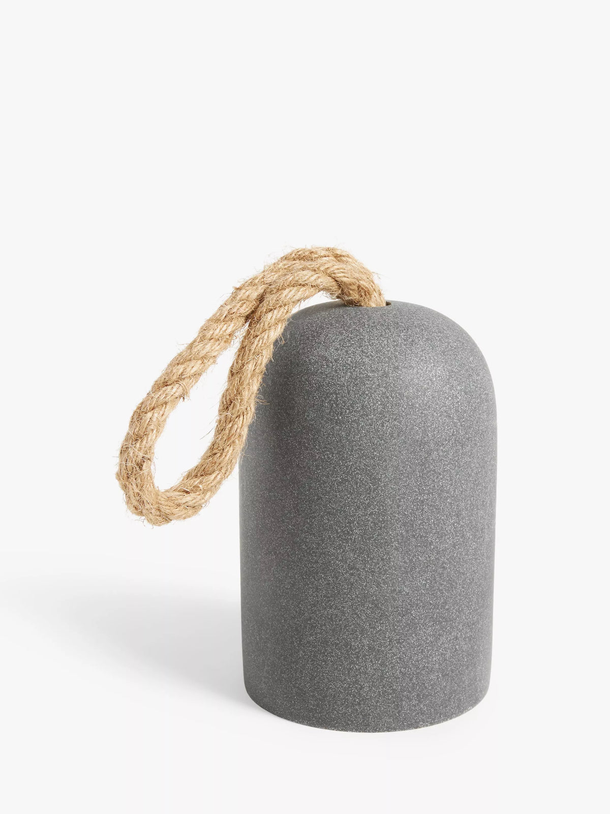 John Lewis concrete and resin doorstop grey, imported from the UK
