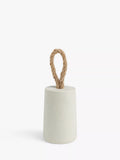 John Lewis sand and resin door stop natural (British brand)