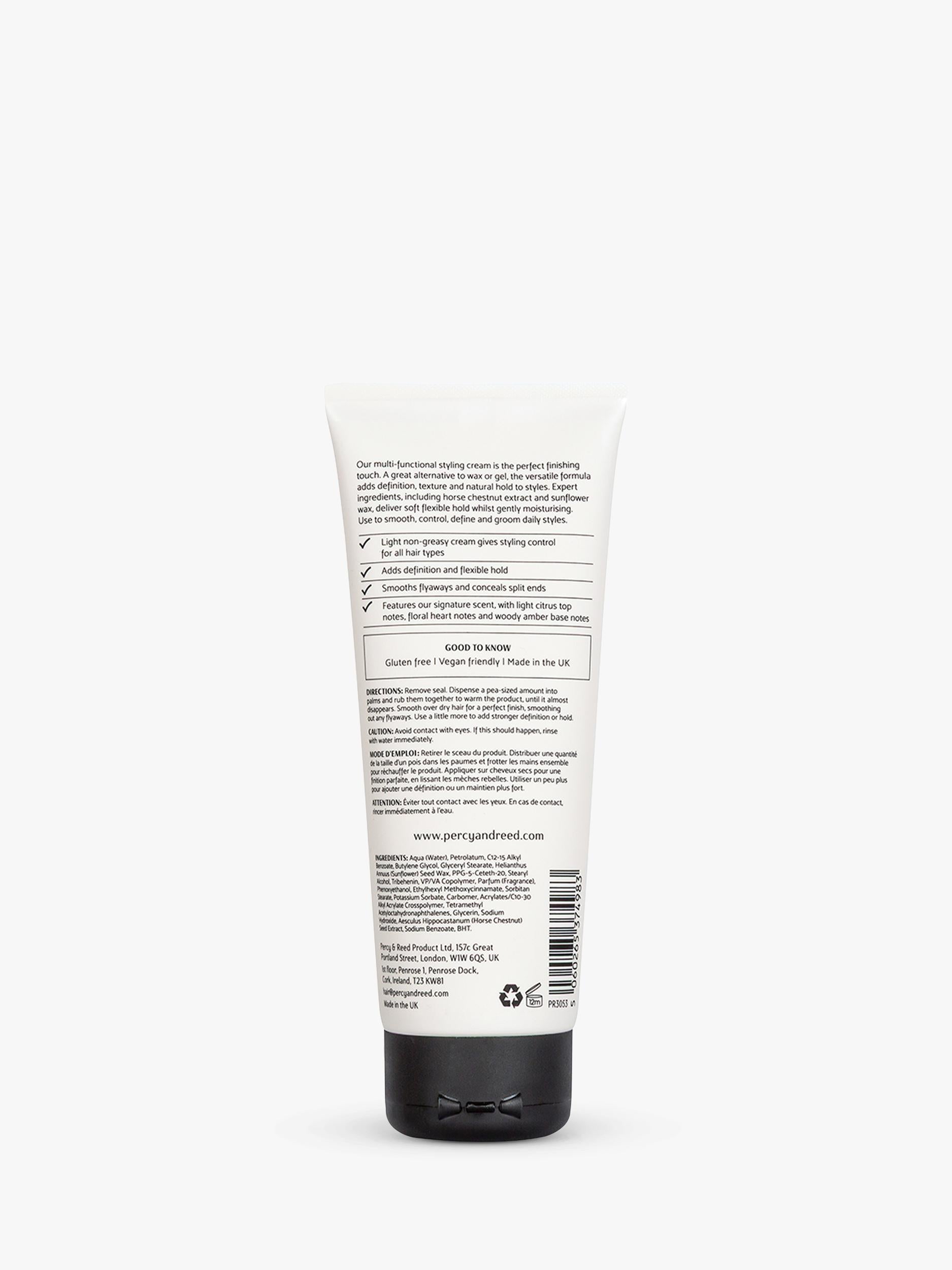 Percy & Reed Define and Hold Finishing Cream 100ml, imported from the UK