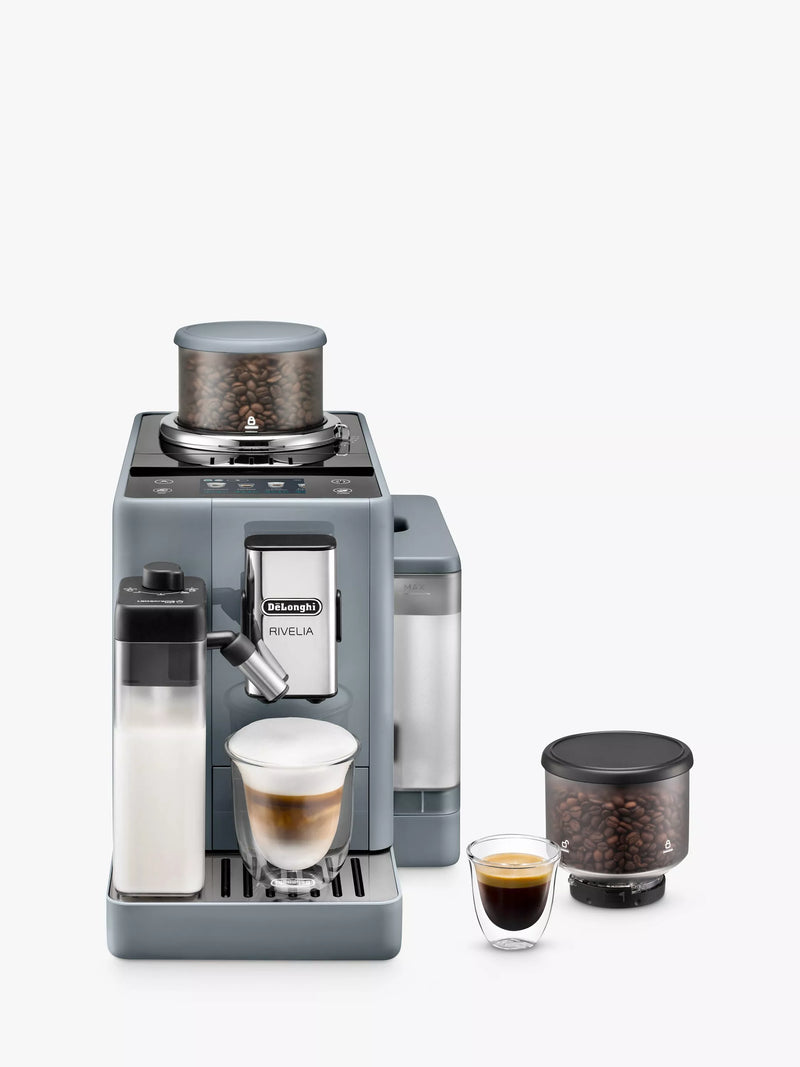 Machine à café automatique De'Longhi Rivelia, du grain à la tasse