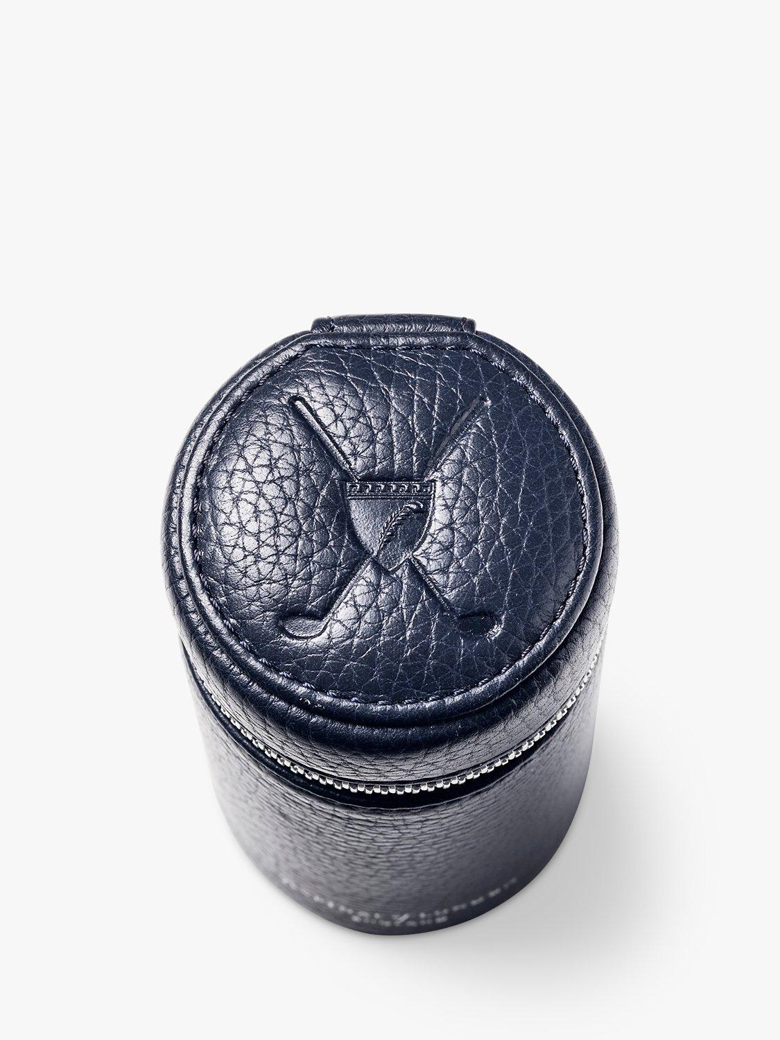 Porte-balle de golf en cuir Aspinal of London, produit britannique