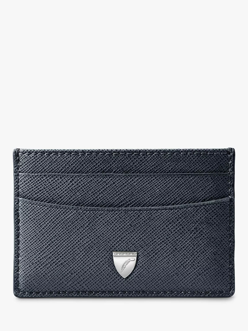Aspinal of London Saffiano leather slim credit card holder - British product