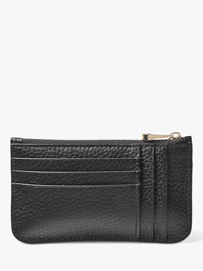John Lewis Aspinal of London Ella Pebble Grain Leather Card and Coin Holder- Buy online at McGrocer