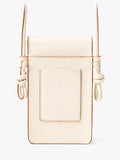Aspinal of London Ella Pebble Leather Phone Pouch, imported from the UK