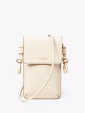 Aspinal of London Ella Pebble Leather Phone Pouch, imported from the UK