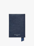 Aspinal of London Saffiano leather passport cover navy, UK version