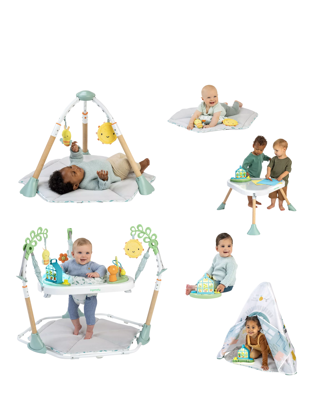 Ingenuity Tummy To Toes Baby Activity Centre Multi-stage, UK version
