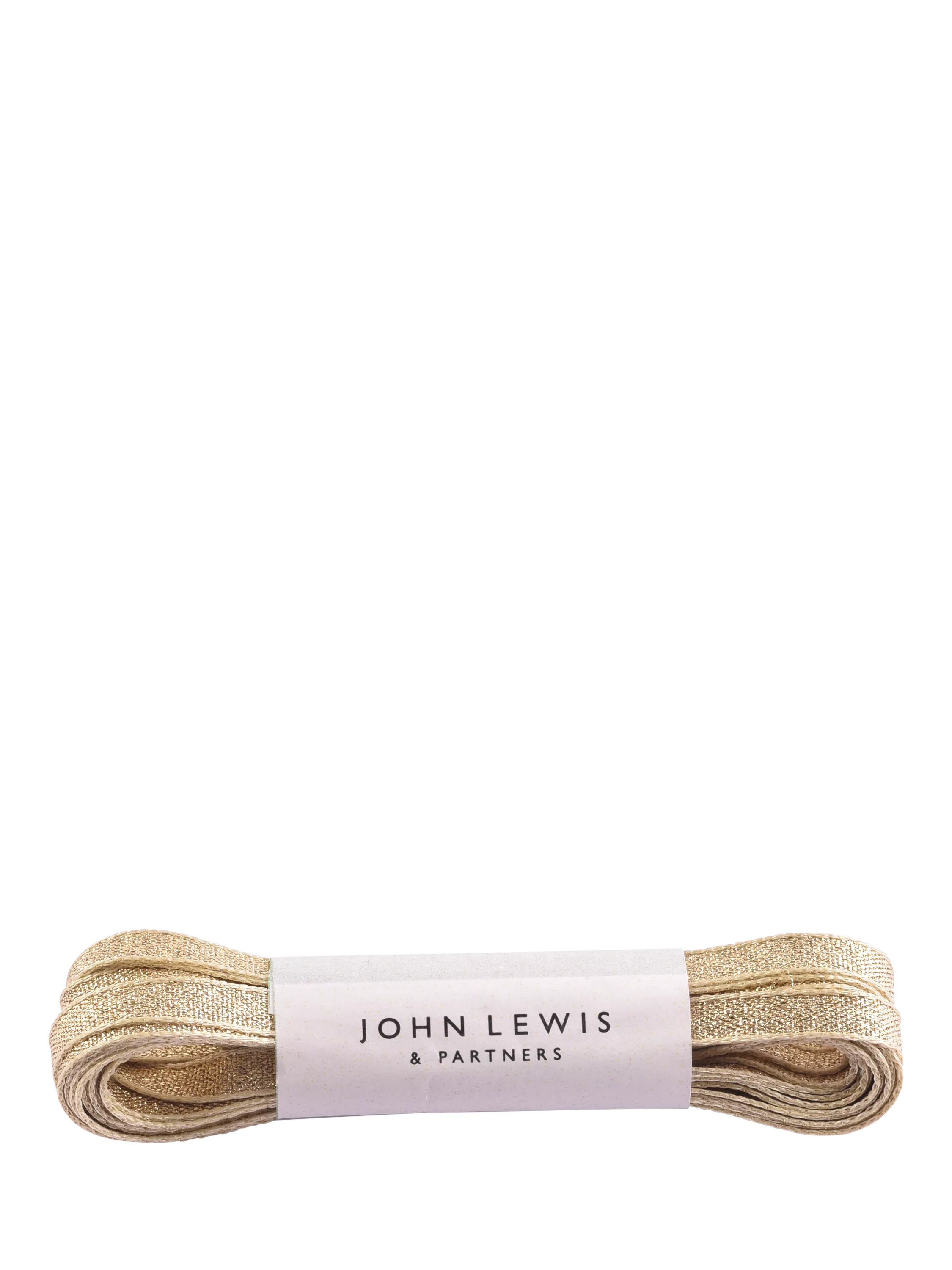 John Lewis metallic gold ribbon 5m, UK version