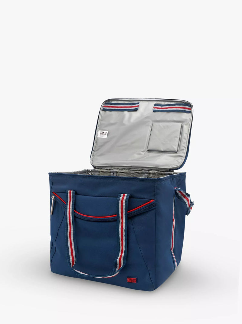 Polar Gear medium picnic cooler bag 16L navy, imported from the UK