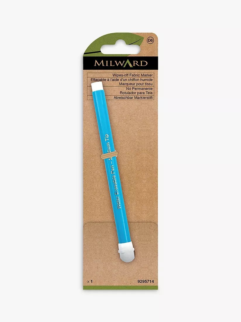 Milward fabric marker pen wash out 19.2cm (British brand)