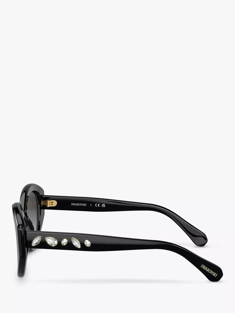 Swarovski SK6005 irregular sunglasses - (British brand)