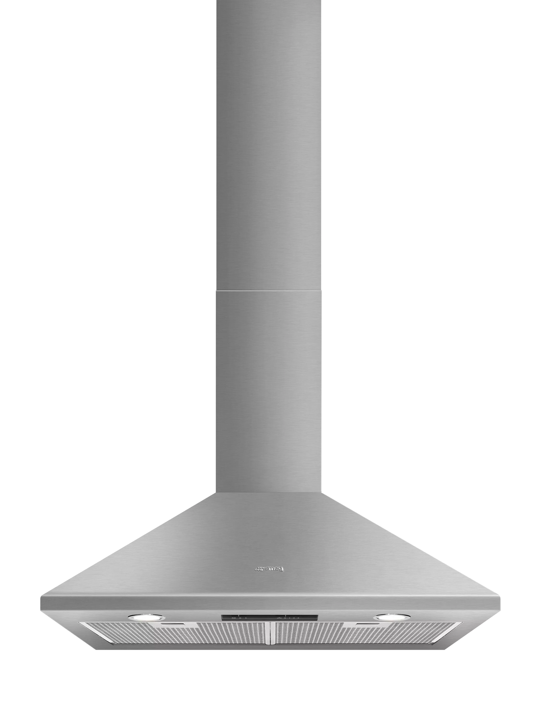 Smeg KSED75XE 70cm chimney cooker hood in stainless steel, UK version