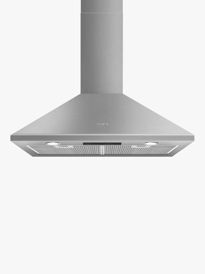 Smeg KSED75XE 70cm chimney cooker hood in stainless steel, UK version