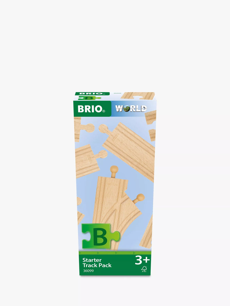 BRIO wooden train track pack Starter Track Pack - British product