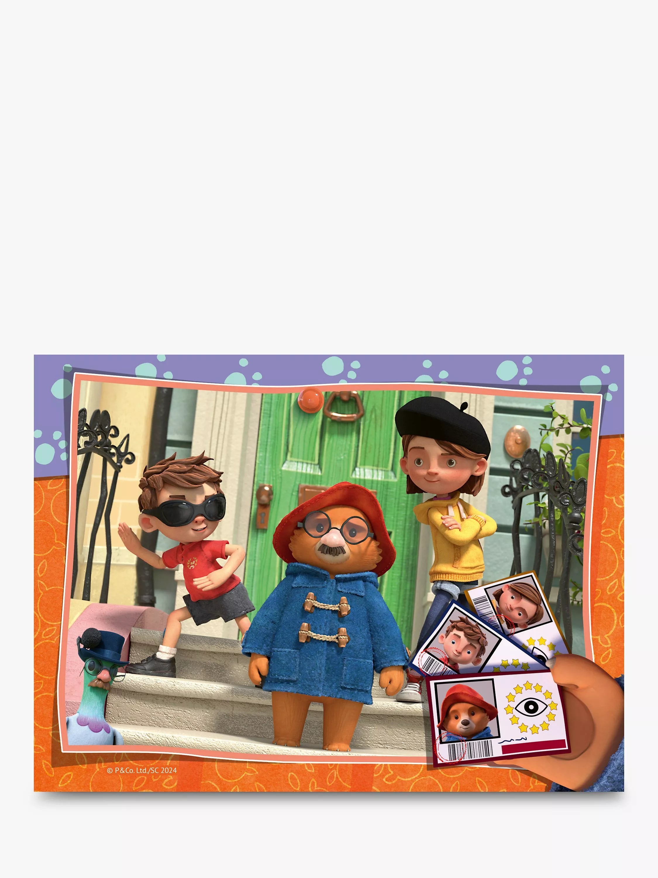 Paddington Bear jigsaw puzzle set 72 pieces, UK version
