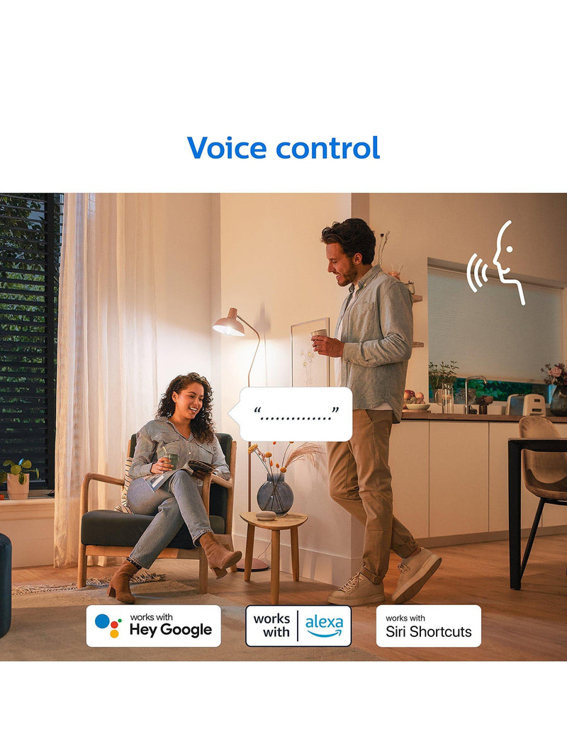 Philips smart LED B22 colour changing bulb (British brand)