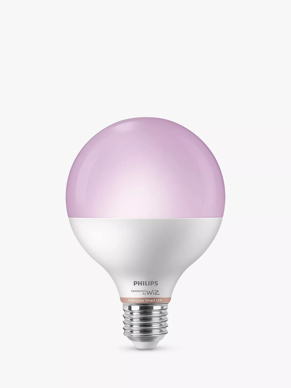Philips Smart LED bulb G95 E27 colour, imported from the UK
