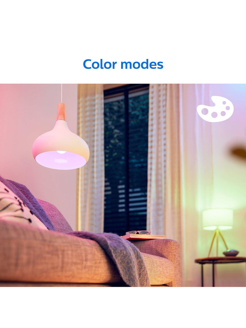 Philips Smart LED bulb G95 E27 colour, imported from the UK