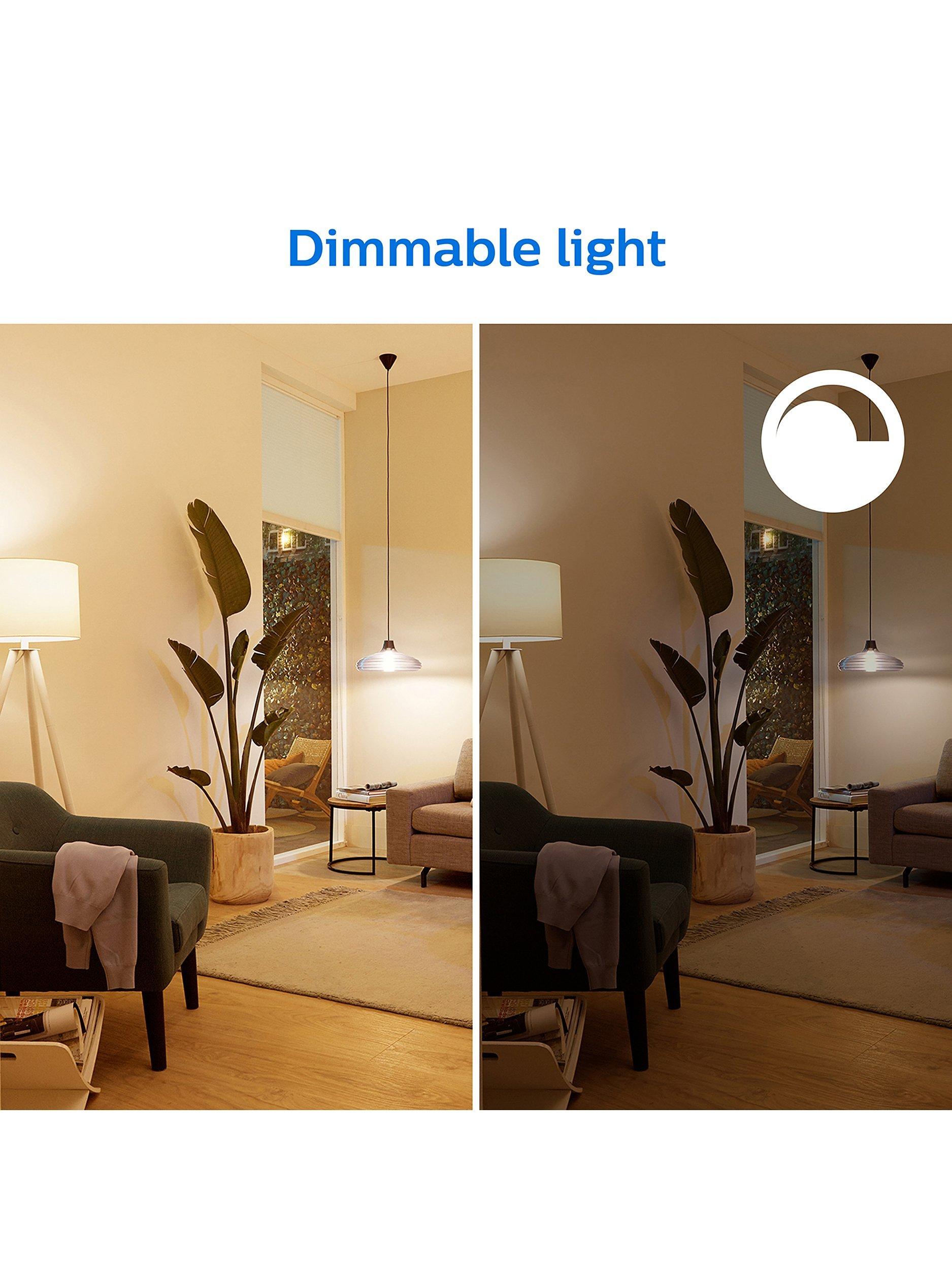 Philips Smart LED bulb G95 E27 colour, imported from the UK