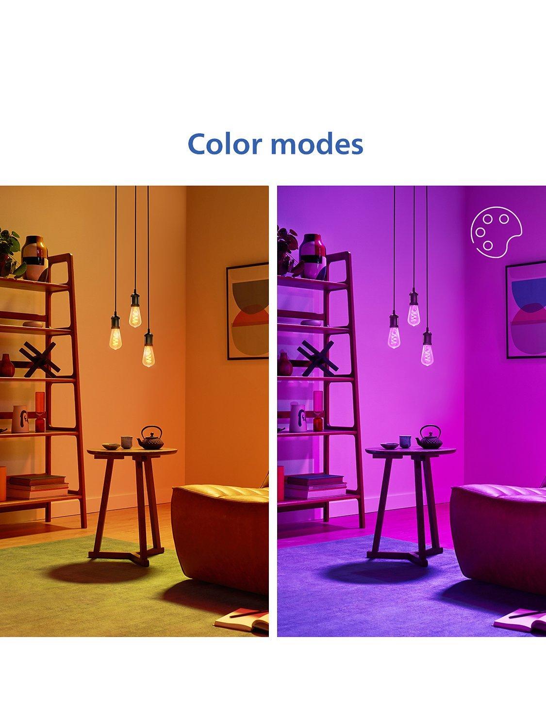Philips Smart LED ST64 colour bulb (British brand)