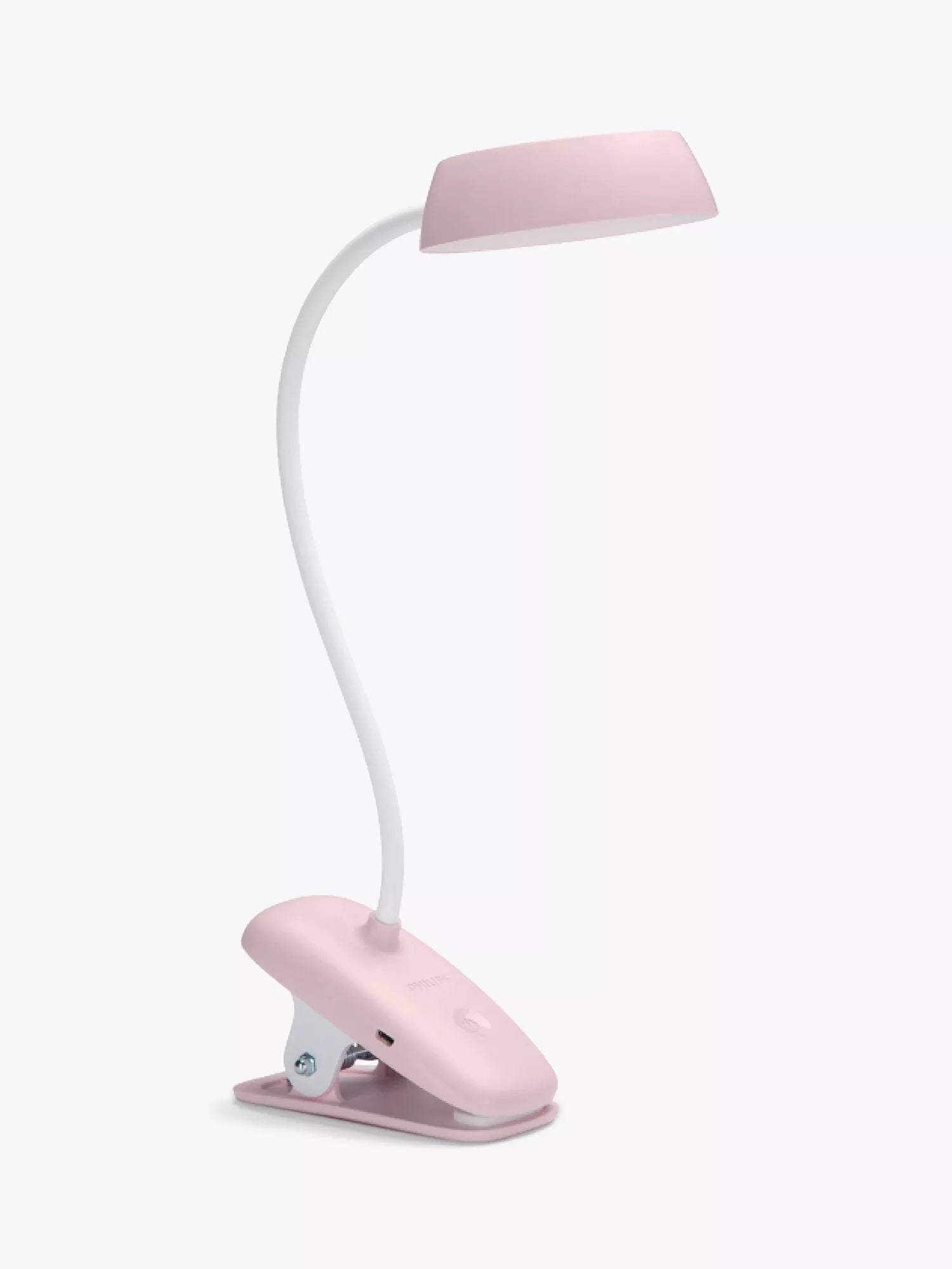 Lampe de table LED à pince Philips Donutclip, importée du Royaume-Uni