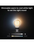 Philips Hue White Ambiance 7W A60 B22 bulb, imported from the UK