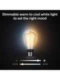 Philips Hue smart bulb ST64 filament 7W E27, UK version