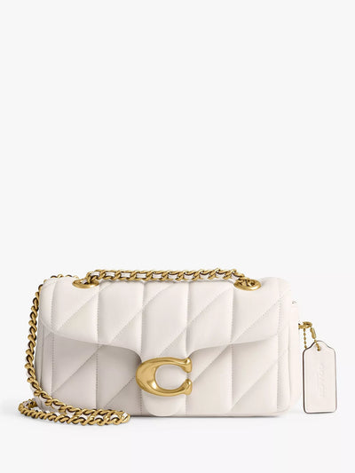 John Lewis Coach Tabby 20 Quilted Leather Shoulder Bag- Buy online at McGrocer