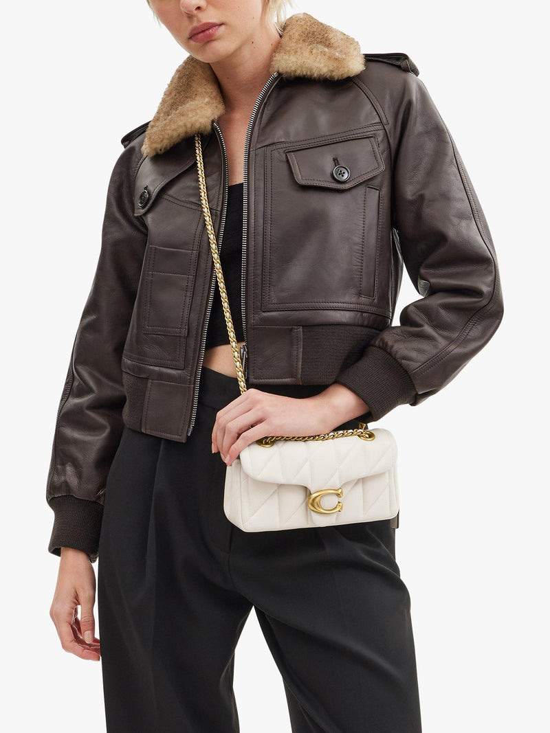Coach Tabby 20 quilted leather shoulder bag (British brand)
