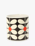 Orla Kiely Sixties print bone china mug 350ml, imported from the UK