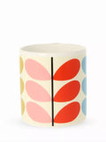 Orla Kiely Multi Stem bone china mug 350ml, imported from the UK