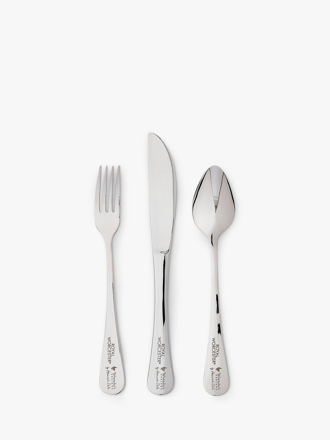 Wrendale Designs Little Wren kids cutlery set 3 piece (British brand)