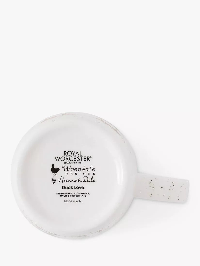 Wrendale Designs Duck Love bone china mug 310ml - British product